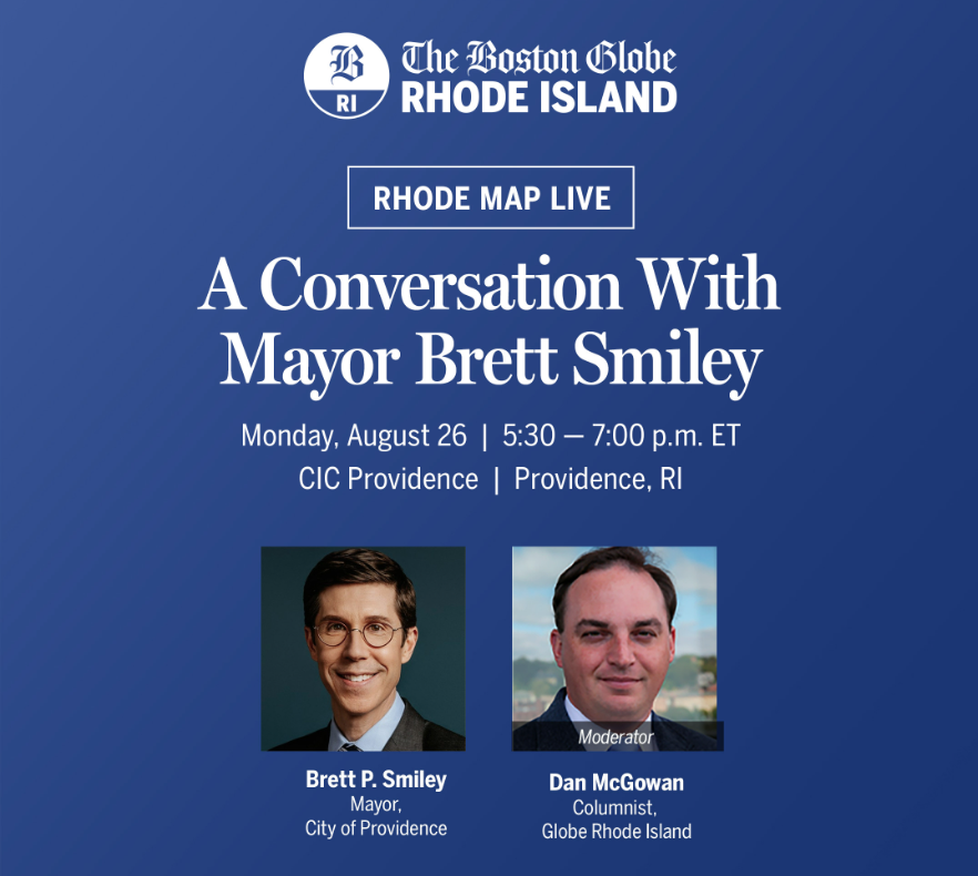 Rhode Map Live: A Conversation with Mayor Brett Smiley